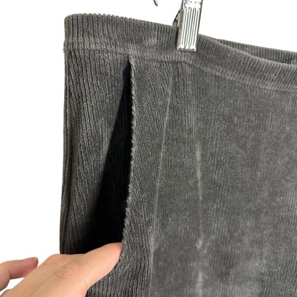 L.L. Bean Corduroy Ribbed Casual Pullon Lounge Pants Dark Gray Size XL - Picture 4 of 11